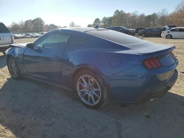 1FA6P8CF1R5402071 - 2024 FORD MUSTANG GT BLUE photo 2