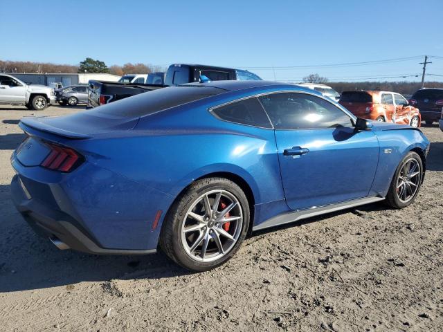 1FA6P8CF1R5402071 - 2024 FORD MUSTANG GT BLUE photo 3