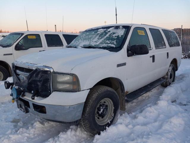 1FMSU41P55ED41819 - 2005 FORD EXCURSION XLT WHITE photo 1