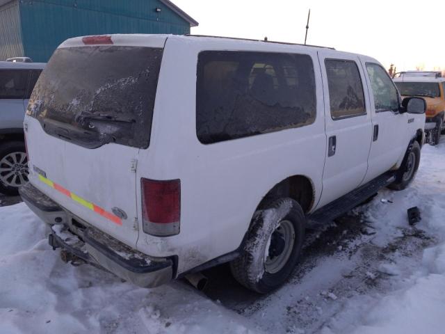 1FMSU41P55ED41819 - 2005 FORD EXCURSION XLT WHITE photo 3