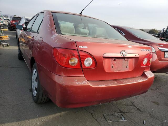 JTDBR32E860098485 - 2006 TOYOTA COROLLA CE RED photo 2