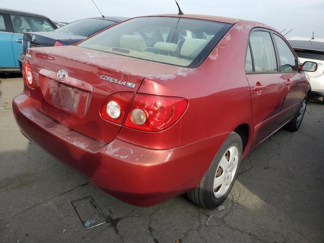 JTDBR32E860098485 - 2006 TOYOTA COROLLA CE RED photo 3