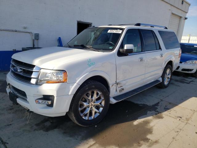 1FMJK2AT4GEF50278 - 2016 FORD EXPEDITION EL LIMITED WHITE photo 1
