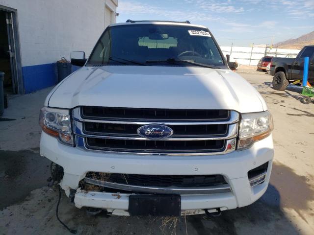 1FMJK2AT4GEF50278 - 2016 FORD EXPEDITION EL LIMITED WHITE photo 5