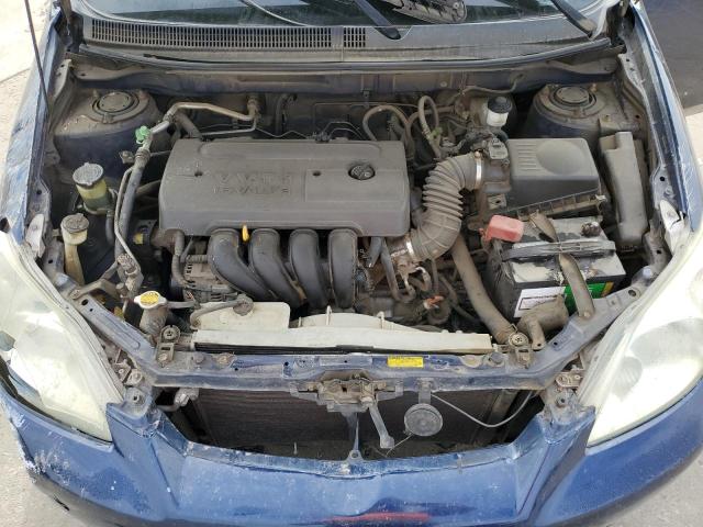 2T1KR32EX5C360981 - 2005 TOYOTA COROLLA MA XR BLUE photo 11