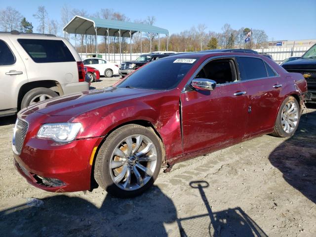 2C3CCAEG3KH594845 - 2019 CHRYSLER 300 LIMITED RED photo 1