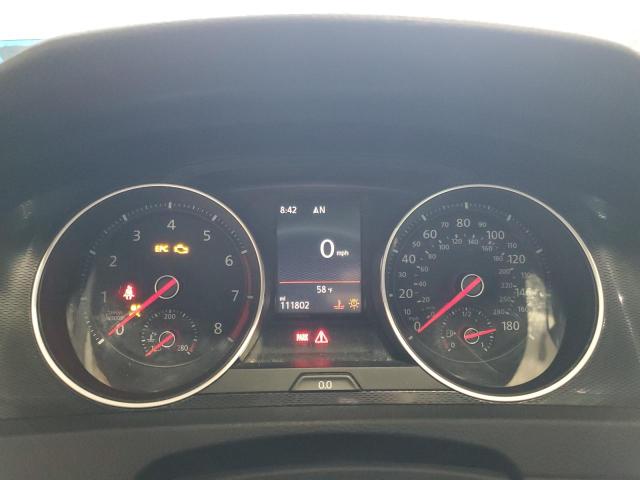 3VW547AU2HM000804 - 2017 VOLKSWAGEN GTI SPORT WHITE photo 9