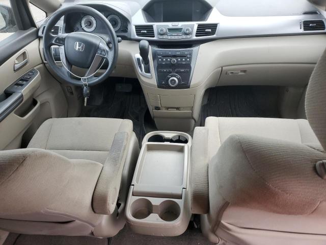 5FNRL5H40DB024437 - 2013 HONDA ODYSSEY EX أبيض صورة 8