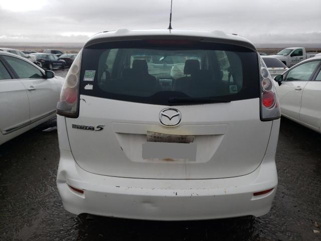 JM1CR293960124336 - 2006 MAZDA 5 WHITE photo 6