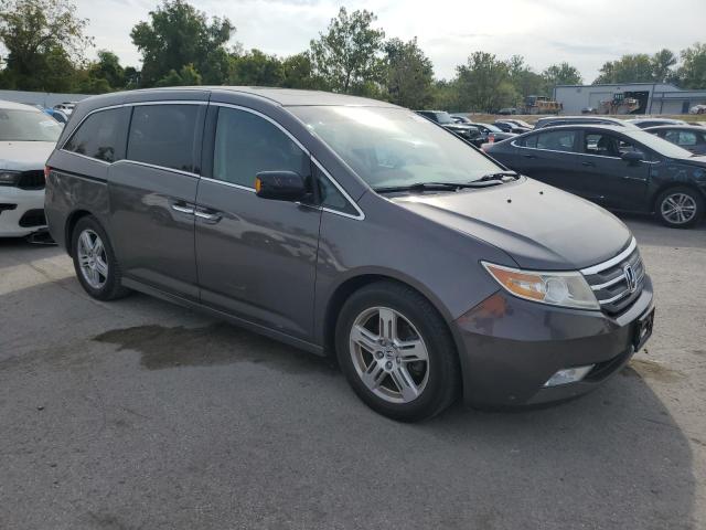 5FNRL5H94CB136832 - 2012 HONDA ODYSSEY TOURING ნაცრისფერი ფოტო 4