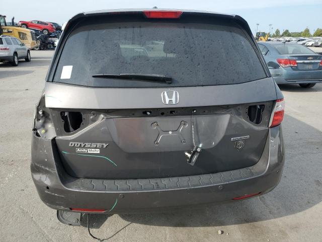 5FNRL5H94CB136832 - 2012 HONDA ODYSSEY TOURING ნაცრისფერი ფოტო 6