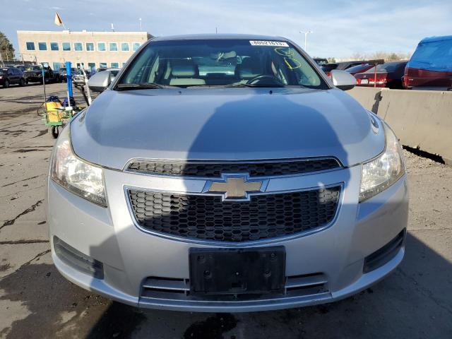 1G1PC5SB7E7305164 - 2014 CHEVROLET CRUZE LT SILVER photo 5