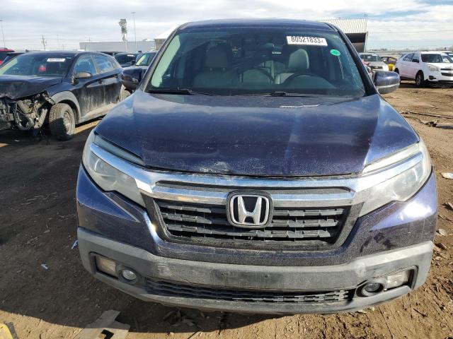 5FPYK3F54KB003867 - 2019 HONDA RIDGELINE RTL BLUE photo 5