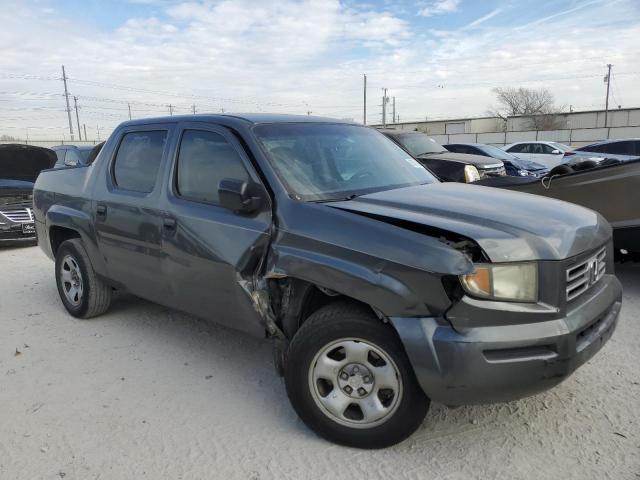 2HJYK16268H522548 - 2008 HONDA RIDGELINE RT GRAY photo 4