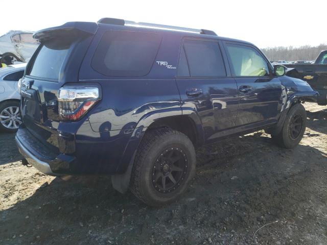 JTEBU5JR7J5585604 - 2018 TOYOTA 4RUNNER SR5/SR5 PREMIUM ლურჯი ფოტო 3