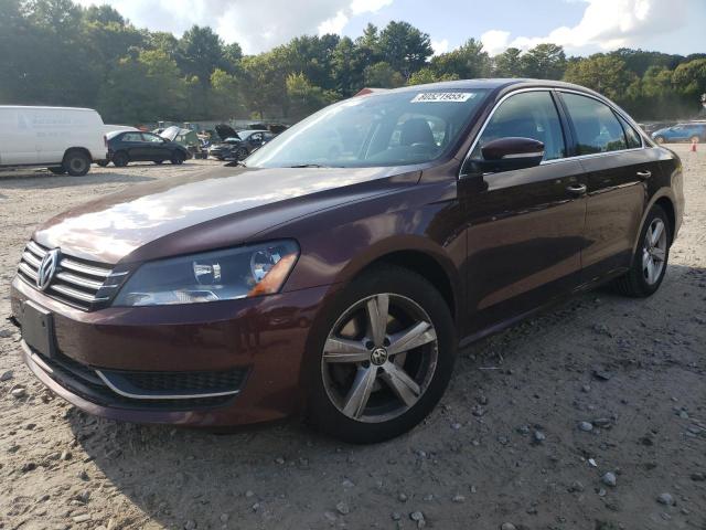 2013 VOLKSWAGEN PASSAT SE, 