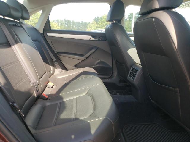 1VWBP7A35DC094867 - 2013 VOLKSWAGEN PASSAT SE BURGUNDY photo 10