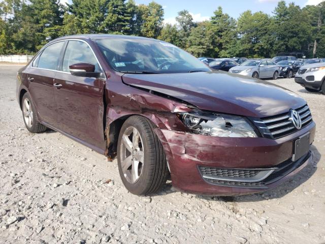 1VWBP7A35DC094867 - 2013 VOLKSWAGEN PASSAT SE BURGUNDY photo 4