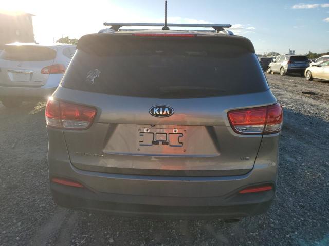 5XYPGDA51HG213752 - 2017 KIA SORENTO LX SILVER photo 6