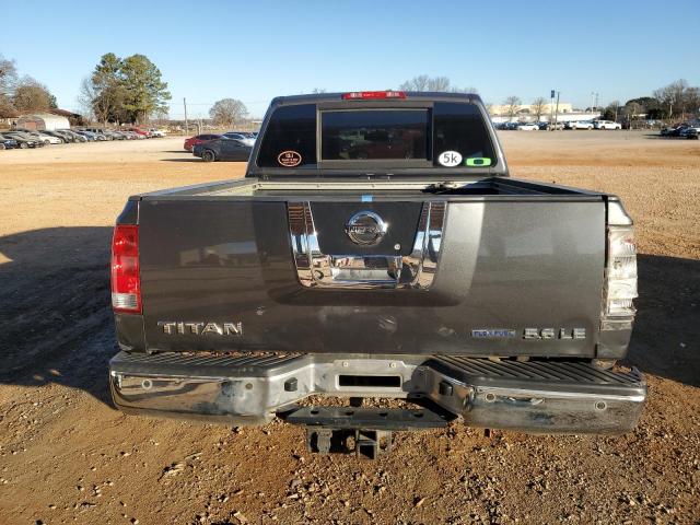 1N6BA0ED3AN306435 - 2010 NISSAN TITAN XE GRAY photo 6