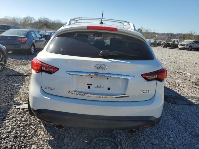 JN8AS1MU4BM711590 - 2011 INFINITI FX35 WHITE photo 6