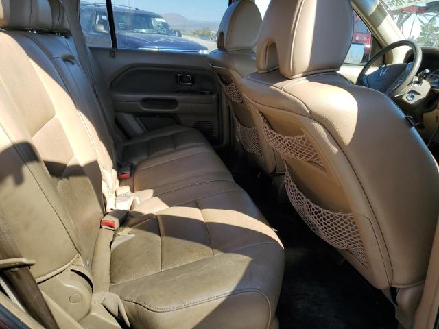 5FNYF18657B031921 - 2007 HONDA PILOT EXL ბურგუნდია ფოტო 11