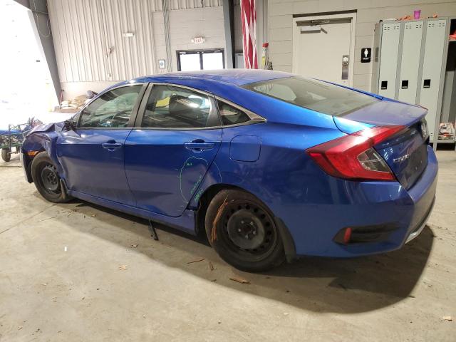 2HGFC2F67LH545090 - 2020 HONDA CIVIC LX BLUE photo 2