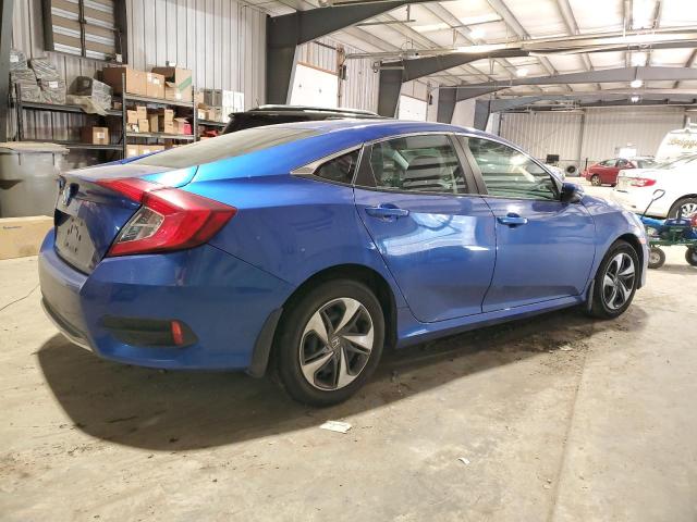 2HGFC2F67LH545090 - 2020 HONDA CIVIC LX BLUE photo 3