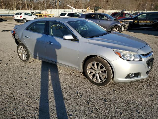1G11H5SLXEF261490 - 2014 CHEVROLET MALIBU LTZ 银色 照片 4