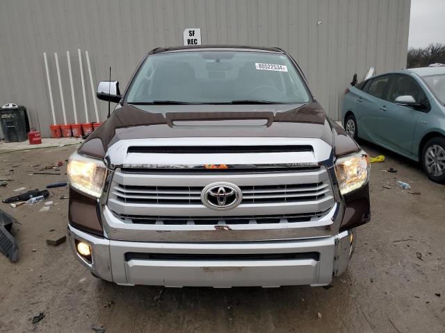 5TFAW5F17EX407764 - 2014 TOYOTA TUNDRA CREWMAX PLATINUM 棕色 照片 5