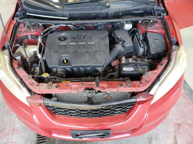 2T1KU4EE4DC056625 - 2013 TOYOTA COROLLA MA 红色 照片 12