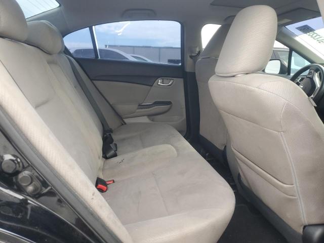 19XFB2F83DE076600 - 2013 HONDA CIVIC EX BLACK photo 10