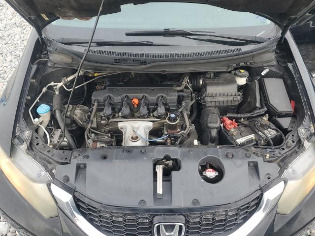 19XFB2F83DE076600 - 2013 HONDA CIVIC EX BLACK photo 11