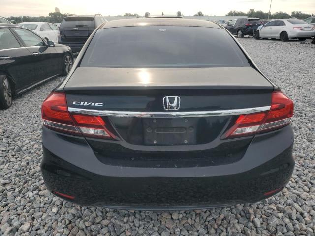 19XFB2F83DE076600 - 2013 HONDA CIVIC EX BLACK photo 6