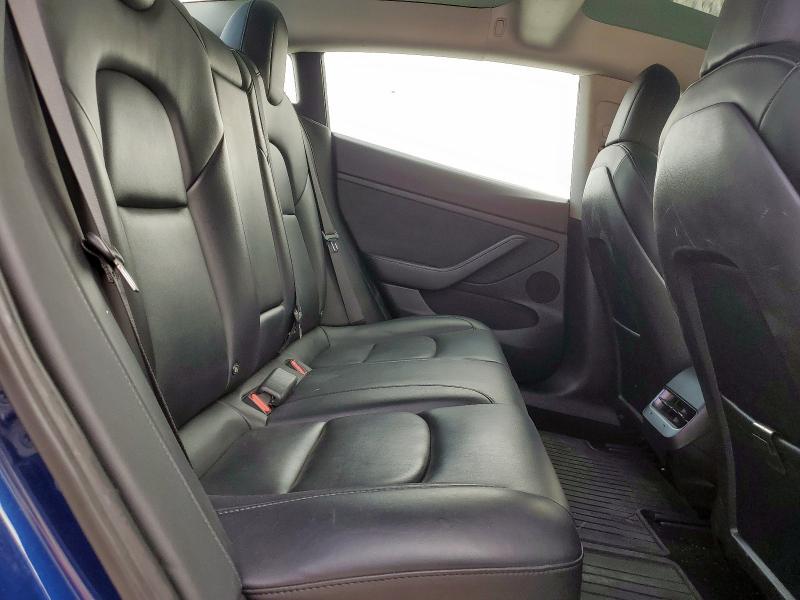 5YJ3E1EA0MF976437 - 2021 TESLA MODEL 3 BLUE photo 10