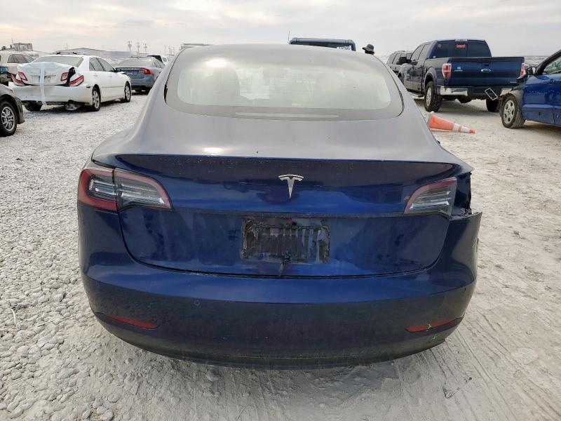 5YJ3E1EA0MF976437 - 2021 TESLA MODEL 3 BLUE photo 6