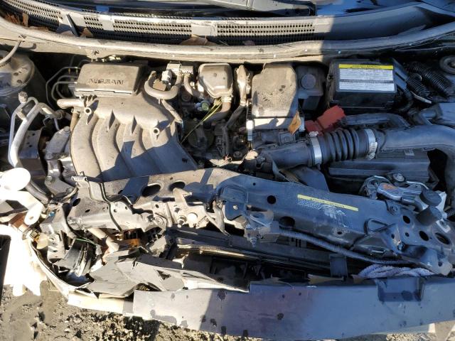 3N1CN7AP8KL878495 - 2019 NISSAN VERSA S GRAY photo 11