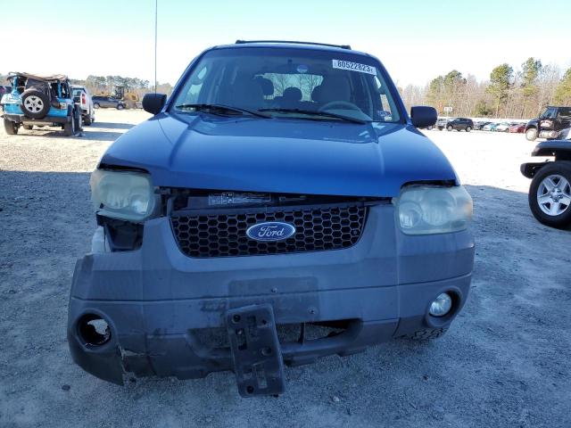 1FMYU03Z67KB07923 - 2007 FORD ESCAPE XLT BLUE photo 5