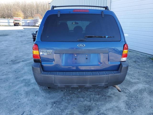 1FMYU03Z67KB07923 - 2007 FORD ESCAPE XLT BLUE photo 6