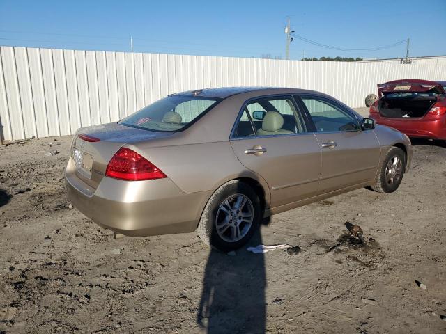 1HGCM56807A028608 - 2007 HONDA ACCORD EX GOLD photo 3