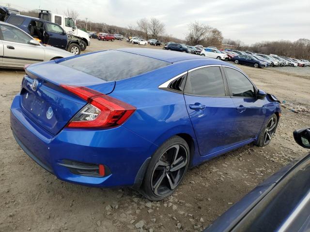 2HGFC2F50GH560026 - 2016 HONDA CIVIC LX BLUE photo 3