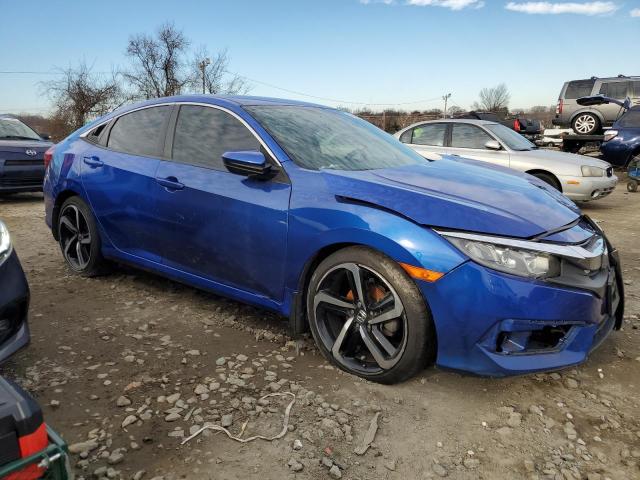 2HGFC2F50GH560026 - 2016 HONDA CIVIC LX BLUE photo 4