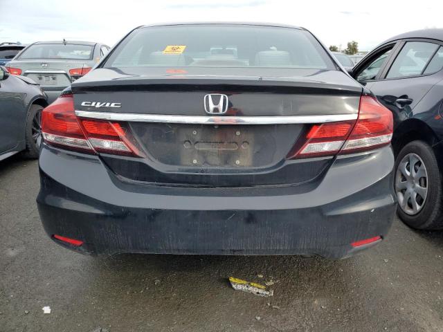 19XFB2F53EE242332 - 2014 HONDA CIVIC LX BLACK photo 6