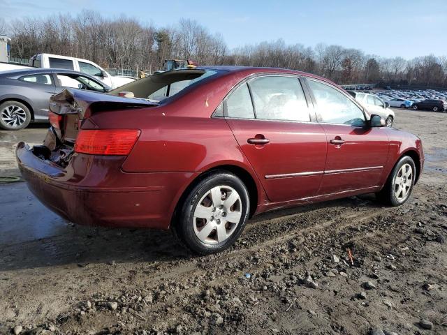 5NPET4AC3AH635280 - 2010 HYUNDAI SONATA GLS BURGUNDY photo 3