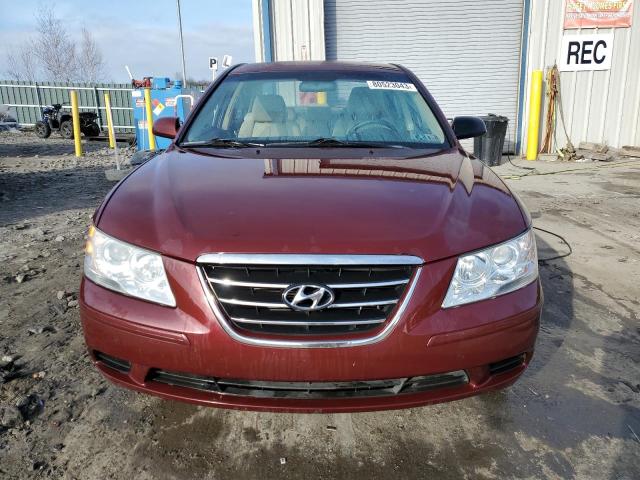 5NPET4AC3AH635280 - 2010 HYUNDAI SONATA GLS BURGUNDY photo 5