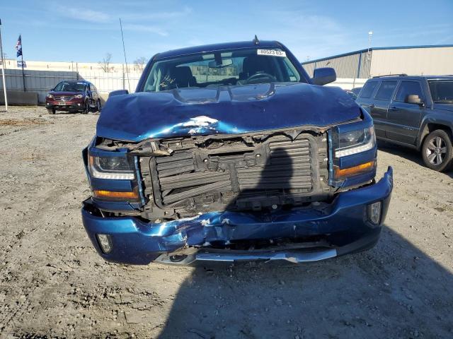 3GCUKREC4JG550589 - 2018 CHEVROLET SILVERADO K1500 LT BLUE photo 5