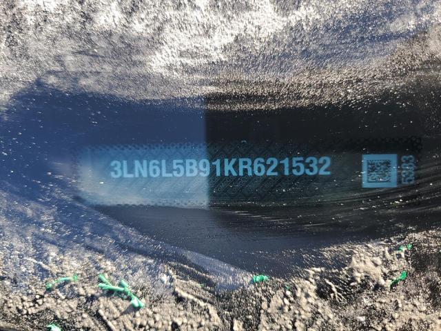 3LN6L5B91KR621532 - 2019 LINCOLN MKZ رمادي صورة 12