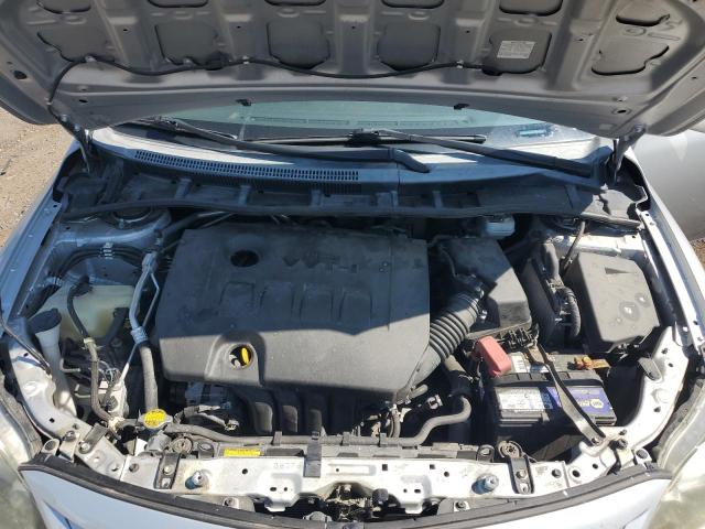 5YFBU4EE4CP007679 - 2012 TOYOTA COROLLA BASE GRAY photo 11