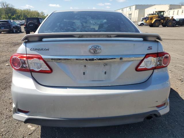 5YFBU4EE4CP007679 - 2012 TOYOTA COROLLA BASE GRAY photo 6