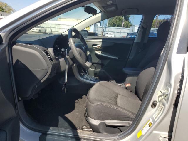 5YFBU4EE4CP007679 - 2012 TOYOTA COROLLA BASE GRAY photo 7